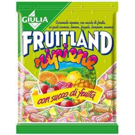 LA GIULIA CARAMELLE FRUITLAND RIPIENE BUSTA DA 1KG. - Conf. da 1