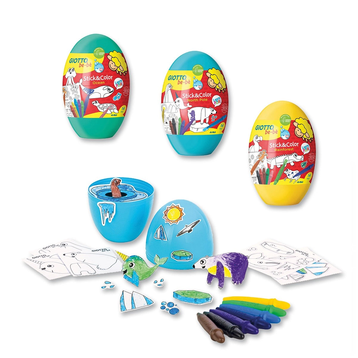 GIOTTO BE-BE’ STICK&COLOR EGG