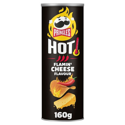 PRINGLES FLAMIN' CHEESE FLAVOUR